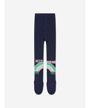 Billieblush reimagine contemporary designs into sophisticated abstracts. These girls navy tights capture the label's distinctive craftsmanship and innovative attitude. One foot has BEST and the other has FRIEND‚ BEST FRIEND‚ Metallic Threads‚ One Foot BEST‚ One Foot FRIEND‚ Cotton‚ Polyester‚ ElastaneBillieblush : Tights3-6M: 17cm 9-18M: 19cm 2-3Y: 23cm 4-5Y: 27cm 6-8Y: 31cm 10-12Y: 35cm