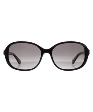 Las gafas de sol Kate Spade Buttefly Womens Black Grey Gradient Polarized Izabella/G/S cuentan con una distintiva montura butterfy fabricada en acetato de primera calidad, que ofrece durabilidad y un ajuste cómodo y ligero. Las lentes degradadas proporcionan una excelente protección UV, garantizando que tus ojos estén protegidos de los rayos dañinos a la vez que añaden un toque chic a tu look.
