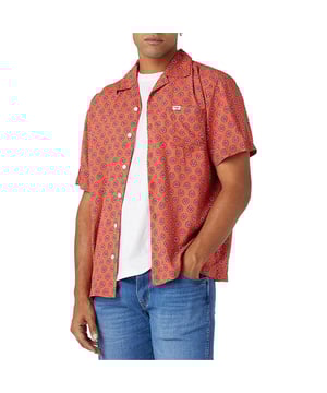 GB - Wrangler - RESORT-SHIRT PAPRIKA