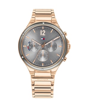 Tommy Hilfiger 1782277 - Reloj para mujer cuarzo acero inoxidable&bull; material: acero inoxidable&bull; cristal: min&egrave;ral&bull; pulsera: acero inoxidable&bull; correa: dorado&bull; resistencia al agua: 0 m (0 ATM)&bull; tama&ntilde;o de la caja: 38 mm