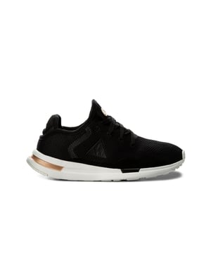 Le Coq Sportif Solas Sparkly/S Nubuck Black Synthetic Womens Trainers 1810077