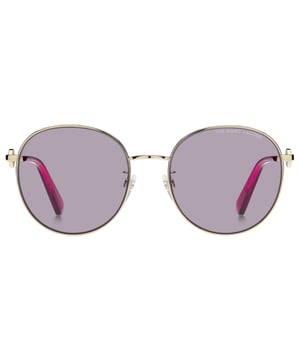 Ein Hauch von Spa� f�r Ihre Sommertage, aber nichts Au�ergew�hnliches f�r ein Marc Jacobs-Sammlerst�ck. Marc Jacobs Sonnenbrille, perfekt f�r den Sommer. Marc Jacobs Gold 631 0NOA UR Sonnenbrille, Linsenbreite = 56 mm, Breite des Nasenr�ckens = 19 mm, B�gell�nge = 140 mm, hergestellt in China. Sonnenbrille, Sonnenbrillenetui, Reinigungstuch und Pflegehinweise, alles im Lieferumfang enthalten, 100 % Schutz Gegen UVA- und UVB-Sonnenlicht und entspricht der britischen Norm EN 1836:2005. Marc Jacobs Gold Sonnenbrille MARC 631 0NOA UR