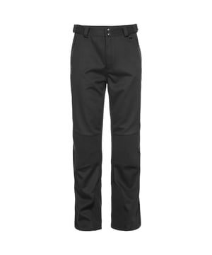 Flat waist with touch fastening side adjusters. Front fly opening. 3 welded waterproof zip pockets. Articulated knee darts. Reinforced ankle patches. Zipped side vent with gusset. D ring at waist. Waterproof 10000mm, breathable 5000mvp, windproof. Softshell. 100% Polyester, TPU membrane. DLX Mens Waist Sizing (approx): S - 32in/81cm, M - 34in/86cm, L - 36in/91.5cm, XL - 38in/96.5cm, XXL - 40in/101.5cm, XXXL - 42in/106.5cm.