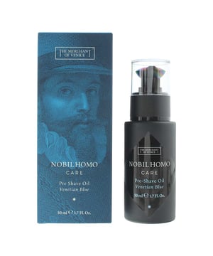 The Merchant Of Venice Nobil Homo Care Venetian Blue Pre-Shave Oil is a premium grooming product designed to prepare your skin for a smooth and comfortable shave. Infused with the invigorating fragrance of Venetian Blue, this pre-shave oil softens and conditions the beard, allowing the razor to glide effortlessly over the skin. It helps to minimize razor burn, irritation, and nicks, ensuring a closer and more precise shave. Formulated with a blend of nourishing oils and emollients, the lightweight texture of the pre-shave oil absorbs quickly without leaving a greasy residue. It moisturizes and protects the skin, leaving it feeling soft and refreshed.