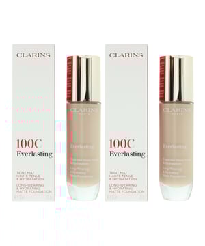 The Clarins Everlasting Long-Wearing & Hydrating Foundation is a premium makeup product designed to provide exceptional coverage, long-lasting wear, and skin hydration. The foundation provides buildable coverage that allows you to achieve a natural-looking finish while concealing imperfections, redness, and uneven skin tone. It helps create a smooth canvas for the rest of your makeup. The formula is lightweight and comfortable to wear, ensuring that it doesn't feel heavy or cakey on the skin. It allows your skin to breathe while still providing excellent coverage.