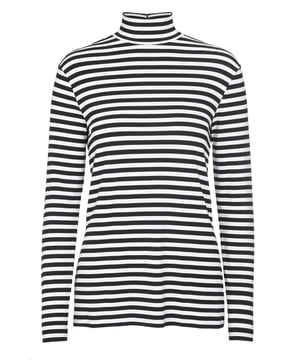 96% viscosa, 4% elastano; suéter de Burberry; Modelo: 4564514; Mano de obra de alta calidad; Mezcla suave de viscosa; Suéter tipo con cuello de tortuga; manga larga; Detalles del logotipo de Burberry