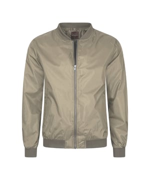 Cappuccino Italia Sommerjacke für Männer. Die Sommerjacke besteht aus Polyester und hat eine normale Passform. Die Jacke wird mit einer grauen Kapuze geliefert, die mit Hilfe von Knöpfen an der Jacke befestigt werden kann.
