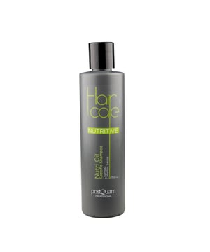 Specifieke shampoo Nutri Oil Shampoo speciaal voor droog haar en glanst niet. Hydrateert en voedt het haar en herstelt de zachtheid en glans Inhoud 250 ml Gebruiksaanwijzing Breng een kleine hoeveelheid aan op nat haar. Masseer met ronddraaiende vingerbewegingen tot het schuimt en spoel af. Herhaal dit, laat een paar minuten intrekken en spoel af met ruim water