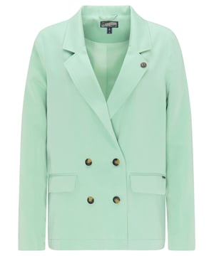 geen voering/geen voering, geen vulling  De blazer viert een grote comeback en wordt de musthave van het zomerseizoen. Dit casual double-breasted pak van DreiMaster Vintage is gemaakt van een zachte lyocell-viscosemix, waardoor het een fluweelzacht gevoel geeft. Leuk detail: de revers is versierd met een afneembare, maritieme pin met ankergravure.  Blazer
