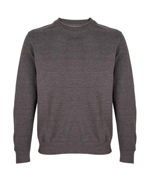 Materialzusammensetzung (%): 80% Baumwolle, 20% Recyceltes Polyester. Gewebe: angeraute Fleece-Innenseite. GSM (Gramm pro Quadratmeter): 280. Design: Unifarben. Zum Überziehen. Überschnittene Schulter, Ausschnitt mit Band, Abreiß-Etikett. Nachhaltigkeit: Amfori-Freigabe, BSCI, Fair Wear geprüft, Aus recyceltem Material, OEKOTEX, PETA-geprüftes Vegan. Rundhalsausschnitt, gerippt. Langärmlig. Sicherheitsstandards: REACH. Saum: gerippt. Bündchen: gerippt.