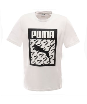 Leap into action with in the high-impact graphic and easy comfort of our Logo Fill T-Shirt.