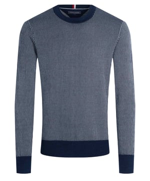 100% algodón; suéter de Tommy Hilfiger; Modelo: MW0MW05074 412; Mano de obra de alta calidad; Algodón suave; escote redondo; manga larga; Detalles del logo de Tommy Hilfiger