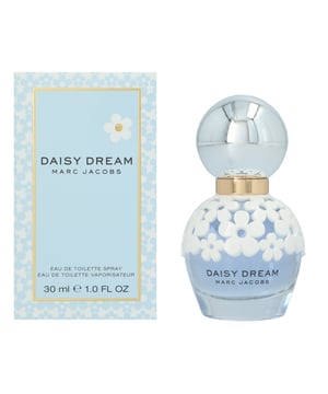Daisy Dream is a floral fruity fragrance by Marc Jacobs. It was released in 2014.  Scent notes include fresh sensual top notes of grapefruit blackberry pear the dream unfolds with middle notes of jasmine wysteria lychee the dream ends with elegance i