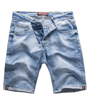 Bei Rock Creek finden Sie kurze Jeanshosen in allen Größen und vielen Farben. Shoppen Sie bei uns zum Bespiel Denim Shorts im klassischen 5-Pocket-Style, mit Gürtelschlaufen und einer coolen Waschung! Sie finden bei Rock-Creek eine breite Produktpalette an Blue Jeans, aber auch an grauen und schwarzen Modellen. Kombinieren Sie die lässigen Jeansshorts von Rock-Creek mit einem farbenfrohen Printshirt und schon geht es ab zum Strandspaziergang!