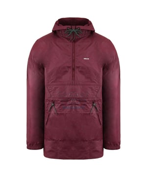 Supra Manga Long Manga Borgoña Mens Old Street Anorak Jacket 102549 554