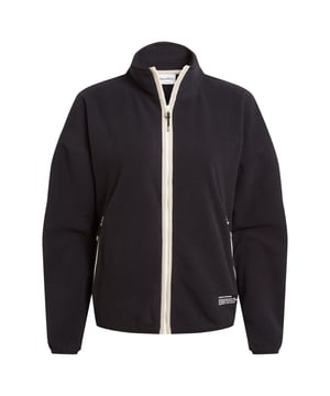 100% Recyceltes Polyester. Gewebetechnik: CO2 Renu Technologie. Füllung: Isoliert. Gewebe: Micro-Vlies. Design: Kontrast Detail, bestickt, Logo. Durchgehender Reißverschluss. Sehr weich. Taschenart: Zwei Seitentaschen, 1 Sicherheitstasche, Reißverschluss. Gebunden, Elastisch, Stehkragen. Saum: Gebunden, Elastisch. Bündchen: Gebunden, Elastisch. Langärmlig. 36 DE: 88,9 cm. 38 DE: 95,25 cm. 40 DE: 102 cm. 46 DE: 120,65 cm. 44 DE: 114,3 cm. 42 DE: 108 cm.