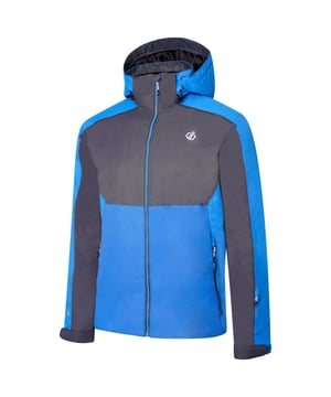 Fabric: Fleece Backed. Design: Colour Block, Logo. Fabric Technology: Ared 10000, Breathable, Durable, Waterproof. Fleece Panel, Goggle Stash With Lens Wipe, Lined, Padded, Snowskirt, Taped Seams. Cuff: Adjustable. Neckline: Hooded. Sleeve-Type: Long-Sleeved. Hood Features: Packaway. Pockets: Ski Pass Pocket, 2 Lower Pockets. Fastening: Full Zip. Hem: Adjustable, Gel Grip. Sustainability: Made from Recycled Materials.