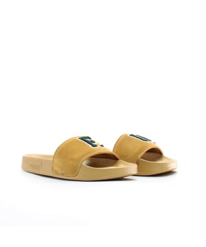 Puma Rihanna Fenty FU Bruin Suède Leren Dames Slip Op Sandalen 367087 02