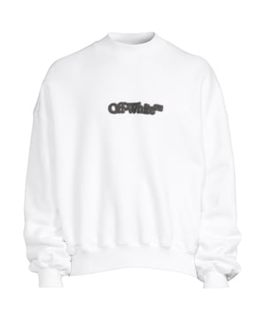 �Mantengase acogedor con estilo con esta sudadera blanca del logotipo blanquecino! Hecho a mano de 100% de algodon y hecho en Portugal, este elegante jersey presenta el logotipo en el cofre, la manga elastica y las terminaciones del dobladillo. Disfrute de la moda atemporal con esta lujosa pieza imprescindible. �Quien no lo querria? Pequeno logotipo en el cofre, manga elastica de puta blanca blanca blanca y terminaciones de dobladillo, diseno de desenfoque 100% algodon, cuello de la tripulacion, mangas largas, codigo de estilo de ajuste de gran tamano: OMBA070F23FLE0020110