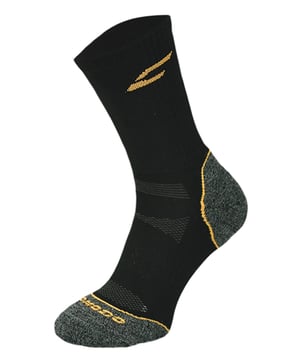 Comodo 1 Pack Trekking Performance SocksComodo ha estado proporcionando calcetines de alta calidad para hombres y mujeres desde 1996. Estos calcetines están fabricados con fibras de bambú para mantener los pies secos en climas cálidos. Estos calcetines están hechos de fibras de bambú para mantener los pies secos en climas más cálidos.Estos calcetines cuentan con doble ribete superior para evitar que los calcetines de montar hacia abajo, por lo que no tiene que preocuparse de tirar de sus calcetines up.The se sienten de peso ligero, no importa el tipo de zapatos que usted está usando. Tus pies se sentirán cómodos y protegidos con estos calcetines de trekking de alto rendimiento. Estos calcetines están disponibles en las tallas 3-11 del Reino Unido y son adecuados tanto para hombres como para mujeres. Están fabricados con un 40% de hilo de bambú, un 30% de policolon, un 15% de polipropileno, un 10% de poliamida y un 5% de elastano. Se pueden lavar a máquina a 30 ºC. Extra Product Details - Sizes 3-11 UK - 1 Pair - Trekking socks - Bamboo socks - Machine Washable - Moisture Wicking - Walking Socks