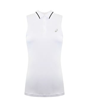 Enhance your performance on the court with the Asics Club Women's White Tennis Vest. Designed with both style and functionality in mind, this tennis vest provides superior comfort and freedom of movement, ensuring you stay cool and focused during your matches. Its sleek design and high-performance features make it an essential piece for any tennis enthusiast.
 
 Key Features:
Elegant Design:

The clean white color and streamlined design give this vest a sophisticated look that pairs well with any tennis outfit. The minimalist Asics logo adds a subtle touch of brand identity.

High-Performance Fabric:

Crafted from a premium blend of polyester and elastane, the vest offers excellent moisture-wicking properties. The fabric effectively manages sweat, keeping you dry and comfortable during intense rallies.

Breathable and Lightweight:

The lightweight construction and breathable material promote airflow, helping to regulate your body temperature and keep you cool on the court.

Ergonomic Fit:

Designed for a tailored fit, the vest contours to your body, providing a flattering and comfortable silhouette. The stretchy fabric allows for unrestricted movement, essential for executing powerful shots and swift movements.

Racerback Design:

The racerback style not only adds a sporty look but also ensures maximum freedom of movement for your shoulders and arms, enhancing your performance.

Quick-Drying:

The advanced fabric not only wicks away moisture but also dries quickly, making it ideal for repeated use and ensuring you stay fresh throughout your game.

 
Stay cool, comfortable, and stylish with the Asics Club Women's White Tennis Vest. Designed to meet the demands of serious players, this vest offers the perfect blend of functionality and elegance, helping you perform at your best while looking great.
 