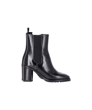VINTAGE, RRP AS NEW
Step into sophisticated chic with the Isabel Marant Deline Ankle Boots - the epitome of timeless elegance and modern flair. Crafted from polished black leather and featuring an elastic insert on the side and mid-high block heels, these boots are perfect for the stylish individual. Slip into these beauties and watch heads turn as you exude confidence and style.

Isabel Marant Deline Ankle Boots in Black Leather
Condition: Very good with box
Sign of wear: Light wear on the soles, minor marks on the surface, minor leather creasing
Material: Leather
Color: Black
Size: EU35 / US5 / UK2
SKU: 364022