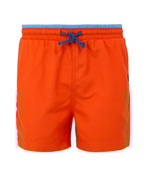 100% Recycled Polyester. Fabric: Microfibre. Design: Logo, Plain. Pockets: 2 Side Pockets. Fastening: Pull-On. Fabric Technology: Durable, Lightweight, Quick Dry. Side Slits. Please Note: Ages 5-6 Years And Above Have Inner Mesh Liner. Waistline: Drawcord, Elasticated.