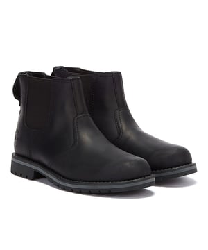 
Timberland TB0A2NHW0151  enkellaarzen sportief heren in de kleur zwart materiaal nubuck maat 41 (7,5) binnenvoering Textiel materiaal zool Rubber