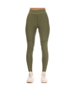 Dames Skins Series-3 Soft Lange Panty in kaki.- 7cm tailleband voor extra comfort en ondersteuning.- Medium compressieprofiel voor dagelijks comfort en ondersteuning.- Zilveren reflecterende logo's.- 75% Nylon 25% Elastane.- Ref: ST40300500573