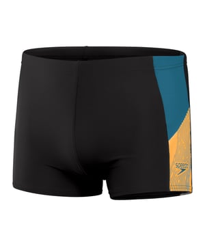Speedo Dive Aquashorts in black.- Drawstring waist.- Higher chlorine resistant than standard swimwear fabrics - Fits like new for longer with CREORA® HighClo™.- Streamlined silhouette.- Dual colour panelling.- Shape retention.- Body: 80% Polyamide  20% Elastane. Panel: 82% Polyester  18% Elastane. Lining: 100% Polyester.- 800300716914Please note that returns will only be accepted if the hygiene label is still attached to the product.