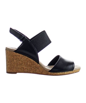 Clarks Lafley Lily Womens Schwarze Keile