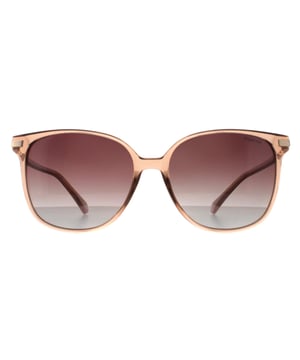 Die Polaroid Square Womens Gold Brown Gradient Polarized PLD 4170/G/S/X Sonnenbrille definiert moderne Eleganz und Funktionalität in einem vielseitigen, schlanken Rahmen neu. Diese Sonnenbrille wertet jedes Outfit mit ihrem raffinierten Design mühelos auf. Die präzise polarisierten Gläser garantieren außergewöhnliche Klarheit und unübertroffenen UV-Schutz und schützen Ihre Augen vor schädlichen Strahlen. Die leichte Bauweise sorgt für dauerhaften Komfort und Strapazierfähigkeit, ohne dabei Kompromisse bei der Qualität einzugehen. Damit ist diese Sonnenbrille die ideale Wahl für Ausflüge in der Stadt und im Freien.