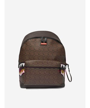 Introducing the stylish Kids Sharks In Paris Check Emperor Backpack in Brown by Sprayground! This luxe design ensures a trendy look suited for casual wear. Unmistakable for its features: Unique Print: The sharks in Paris Check design offers a playful and standout finish, exuding creative uniqueness.Premium Comfort: Crafted from superior materials, providing excellent comfort and durability for your young ones' daily endeavors. Statement Style: Ideal to reinvent your unisex collection! Add this Sprayground Kids Sharks In Paris Check Emperor Backpack to your order now for an imposition of sophisticated style. Perfect for little trendsetters!