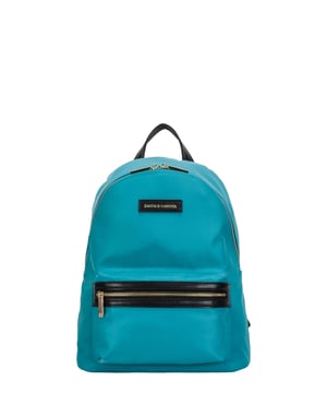 This backpack from the Ama collection use lightweight materials for a practical and stylish look. The functional shape is met with simple design features, like the signature gold logo debossed, along with flashes of gold hardware and leather trims. Inside reveals the branded lining and a spacious interior with a large slip pocket and smaller slip and zip pockets for valuable items. The Sand and Khaki version have a padded laptop pocket, ideal size for a 13 inch laptop. Features: , Nylon with leather trims, Smith & Canova gold debossed logo on leather badge, Zip round opening, Front zip pocket, Gold metal zip pulls, Gold metal hardware, Nylon and leather grab handle, Nylon and leather adjustable backpack straps, Smith and Canova branded lining, Internal slip pocket, Inner slip and zip pockets