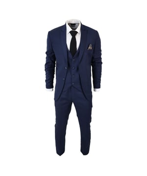 Geniet van klassiek en elegant design met dit driedelige herenpak, in een tijdloze marineblauwe kleur, ideaal voor formele gelegenheden. Productontwerp Bullet Points: Veelzijdige formele kleding: Geschikt voor bruiloften, zakelijke evenementen of speciale gelegenheden, waardoor u verzekerd bent van een verzorgde en goedgeklede look. Complete 3-delige set: bevat een jasje, vest en broek voor een verzorgde en bijpassende outfit. Premium materiaal: gemaakt van hoogwaardige materialen voor comfort en duurzaamheid. Op maat gemaakte pasvorm: Biedt een op maat gemaakte pasvorm die uw lichaamsvorm aanvult, waardoor uw uiterlijk en zelfvertrouwen worden verbeterd. Tijdloze marineblauwe kleur: perfect voor een klassieke en verfijnde look, geschikt voor verschillende formele gelegenheden. Gemaakt van een mix van 65% polyester en 35% viscose voor een comfortabele en stijlvolle afwerkingMaten Jas- en broekmaat 36R: 36" (borst) 30" (taille) 38R: 38" (borst) 32" (taille) 40R: 40" (Borst) 34" (Taille) 42R : 42" (Borst) 36" (Taille) 44R : 44" (Borst) 38" (Taille) 46R : 46" (Borst) 40" (Taille) 48R : 48" (Borst ) 42" (taille) 50R: 50" (borst) 44" (taille) 52R: 52" (borst) 46" (taille) 54R: 54" (borst) 48" (taille)
