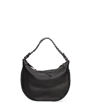Bolso bandolera para mujer. El cierre es con cremallera. Los bolsillos internos son uno con cremallera. Los bolsillos externos están ausentes. La bandolera es ajustable y extraíble en piel. El mango es de piel. Hay un compartimento interno. El material exterior es piel auténtica tipo dólar. Internamente está forrado en tejido 70% algodón - 30% poliéster. Medidas: 30x23x8,5 cm. Hecho en Italia