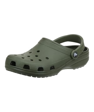 
Crocs 10001-309  sandalen dames in de kleur groen materiaal kunststof maat 41 binnenvoering Kunststof materiaal zool Rubber