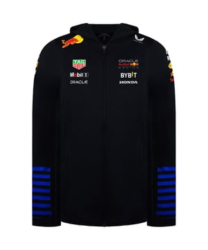 Show your passion for speed and innovation with the official Red Bull Racing F1 2024 Team Men's Navy Track Jacket. Crafted with both performance and style in mind, this jacket delivers a modern, athletic fit paired with premium technical fabrics. Whether you're at the circuit, out on the town, or simply enjoying a casual day, it's the perfect way to represent your love for Red Bull Racing.

Key Features:
Official Team Merchandise:

Features authentic Red Bull Racing F1 2024 branding, celebrating the spirit and legacy of the team.

Technical Fabric Construction:

Made from lightweight, breathable, and durable materials that provide comfort and optimal performance in various conditions.

Tailored Men's Fit:

Designed for a sleek, athletic silhouette that offers both style and mobility, perfect for active lifestyles.

Functional Design Elements:

Includes a full-zip front closure, adjustable cuffs, and ribbed detailing for a secure, customized fit.

Versatile Navy Aesthetic:

The classic navy color and modern design make this track jacket a standout piece for both on-track action and everyday wear.

Embrace the fusion of performance and style with the Red Bull Racing F1 2024 Team Men's Navy Track Jacket is your essential piece of official fan apparel for every high-octane moment."