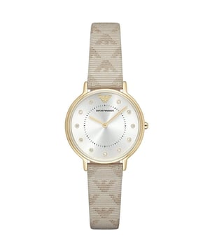 Beautiful ladies Armani watch, mineral crystal glass and water resistant up to 50m, comes with full presentation box