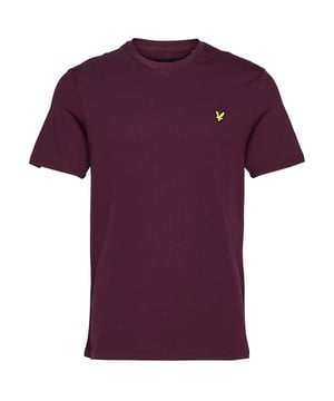 Crafted from 100% cotton from unrivalled softness, the Lyle & Scott Plain T-Shirt is an iconic style and the definition of a wardrobe staple. Featuring a classic silhouette, detail stitching at collar and cuff, plus our signature Golden Eagle, this t-shirt can be seamlessly layered or stand alone as the centrepiece of any smart-casual outfit.  
  
Fit: Regular
It is crafted to fit the body neither too tightly or too loosely, leaving you with a classic, timelessly stylish look. We recommend you order your usual size, but if you're caught between two, go a size up.