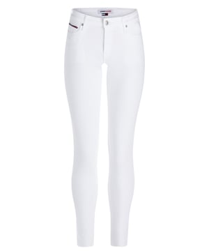 92% Polyamid, 8% Elasthan; Tommy Hilfiger Jeans Jeans; Modell: DW0DW09551 1CD; Hochwertige Verarbeitung; Verschlüsse: Reißverschluss, Knopf; 5-Pocket Style; Skinny Fit; Tommy Hilfiger Jeans Logo Details