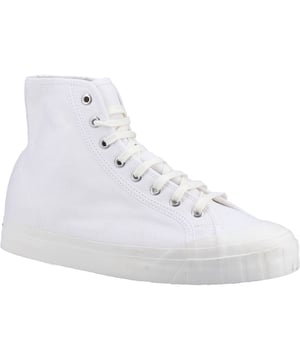 Der Superga Campionato ist eine Neuinterpretation des Basketballstils der 70er Jahre in einem vielseitigen, modernen Design. Das elegante Modell zeichnet sich durch ein Obermaterial aus Baumwolle und eine Laufsohle aus vulkanisiertem Naturkautschuk aus.