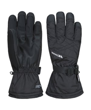 Leistungsstarke Handschuhe. Leicht gepolstert. Kordelzug. Gamasche am Handgelenk. Verstellbarer Riemen am Handgelenk. Wasserdicht. Atmungsaktiv. Außenmaterial: 100% Polyamid, Isolierung: 100% Polyester, Futter: 100% Polyester.