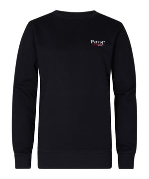 Sweater mit Rückenprint, normaler Passform und dezentem Logo-Emblem auf der linken Brust. Der Sweater hat einen Rundhalsausschnitt und gerippte Ärmelbündchen. Er ist aus 100 % Baumwolle gefertigt. Du kannst dich nicht zwischen zwei Größen entscheiden? Wähle dann stets die größere Größe. Sweater mit RückenprintNormale PassformDezentes Logo-EmblemRundhalsausschnitt100 % Baumwolle
