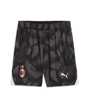 PRODUCT STORY: Stand between the posts like a Rossoneri legend in these official AC Milan Goalkeeper Shorts. Built for the intensity of match day they feature dryCELL tech to wick sweat and keep you feeling cool, comfortable and focused. FEATURES & BENEFITS: dryCELL: Performance technology designed to wick moisture from the body and keep you free of sweat during exercise; As part of the RE:FIBRE program, this garment is made of at least 95% recycled material from textile waste and other used materials. DETAILS: Regular fit; 170 gsm, Jacquard; Medium rise; Official team branding; PUMA branding details; PUMA Youth: Recommended for older kids between 8 and 16 years.  Our model is 150 cm tall and is wearing size 152 RUS.
