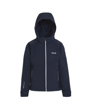 Gewebetechnik: Atmungsaktiv, langlebig, Wasserabweisend, Warmer Rücken, wasserabweisend, Wasserfest, winddicht, XTP. Gewebe: Softshell, Stretch, gewebter Stoff. Design: Logo, Unifarben. Durchgehender Reißverschluss. Body-Panel, Ventiliert. Atmungsaktivitätsbewertung: 10000. Hinweis: Shockcord Hem Alter ab 7. Taschenart: Zwei Taschen unten, Reißverschluss. Bündchen: anpassbar. Kapuzenmerkmale: Elastisch, Mit Reißverschluss trennbar. Mit Kapuze, Stehkragen. Langärmlig. Nachhaltigkeit: Aus recyceltem Material. Rand: Reflektierend.