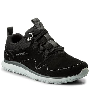 Merrell Getaway Locksley Lace-up Black Leede Leather Mens Zapatos J92011