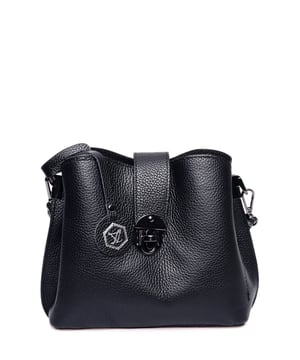 Crossbody tas
100% rundleer
Ritssluiting aan de bovenkant 
Gespsluiting aan de voorkant
Afmetingen : 19x21x7 cm
Schouderriem: 120 cm verstelbaar
