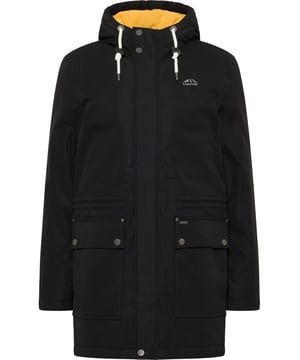 Eine entspannte Winterzeit garantiert Ihnen die wattierte Arctic-Winterjacke von Outdoor-Profi ICEBOUND. Das beschichtete Material ist wind- und wasserabweisend, während die Polar-Fleece-Innenseite für isolierte Wärme sorgt. Äußerlich überzeugt der Parka durch sein zeitloses Design, dass durch die großen aufgesetzten Pattentaschen optimiert wird. Weitere Merkmale sind das innen liegende Zugband in der Taille, die Rippstrickbündchen an den Ärmeln sowie die Kapuze mit starker Kordel. Als sehr praktisch erweisen sich die Function Straps im Inneren des Parkas, wodurch Sie den Mantel wie ein Rucksack über Ihre Schultern tragen können.  Winterparka