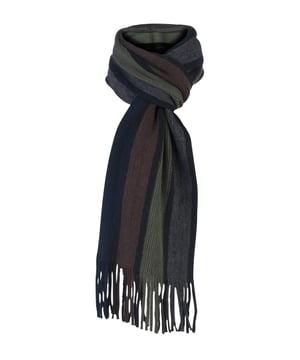 Dieser wunderbare, italienisch inspirierte Winterschal von Giovanni Cassini hält Sie in der kalten Jahreszeit angenehm warm. Er hat eine schöne Strickqualität und ist besonders weich auf der Haut, was bedeutet, dass man sich keine Sorgen um juckende Stellen machen muss. Dieser weiche Schal ist gestreift und in 6 tollen Farben erhältlich - da ist für jeden etwas dabei. Mit seinem stilvollen Muster kann er in einer formellen Situation getragen werden, wenn es kalt ist, oder leger - er ist für beides schick genug.